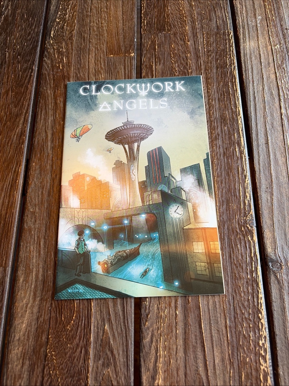 Clockwork Angels #1 Rush Boom! Studios 2014 ECCC Variant Cover Limited Edition